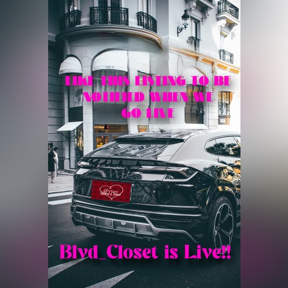 HEY FRIENDS W’ERE LIVE!!!! BLVD_CLOSET LIVE SHOW NOTIFICATION🐼🐼🐼 - Picture 1 of 2